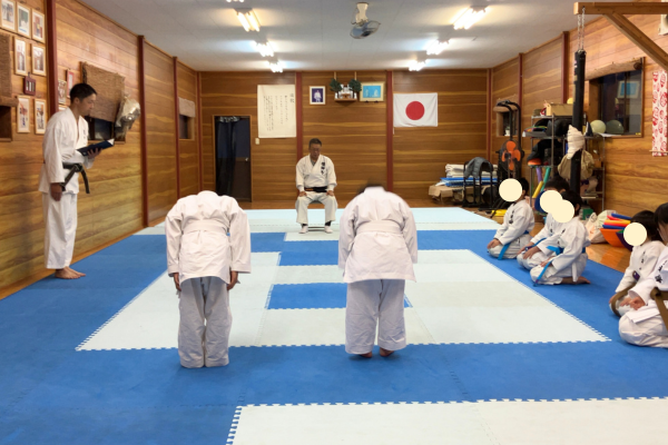 空手　昇級審査