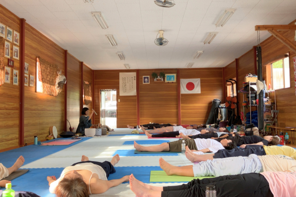 Sound Yoga Healing　会場の様子