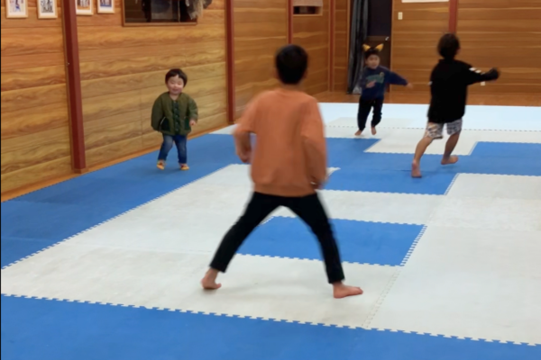 節分豆まきの様子